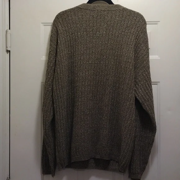 Bill Blass Men's Brown Jumper Heavy weight Vintage Sweater Size Large - Picture 4 of 4